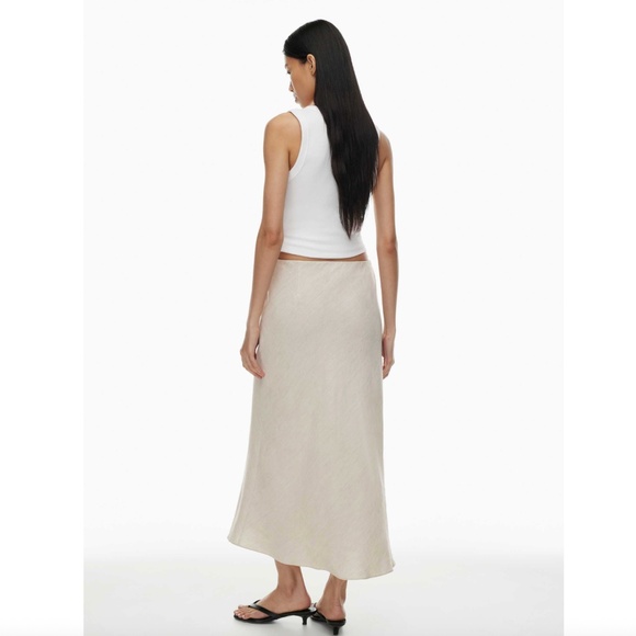 Babaton - Slip Linen Maxi Skirt (NWOT) - Picture 3 of 4